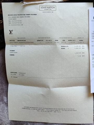 lv bag receipt|louis vuitton gift wrap.